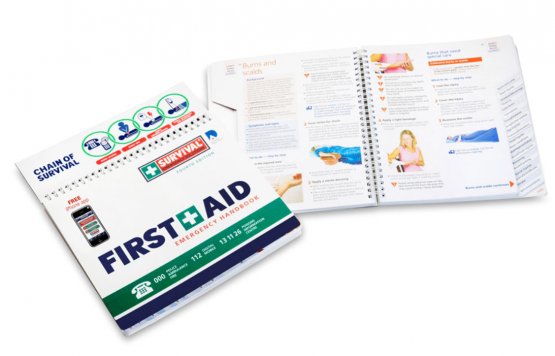 First Aid Book (Emergency Handbook) - PSCmart