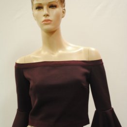 BEC & BRIDGE - Banditi Top, Claret (Dark Purple) - S12 DSC_3815