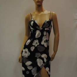 TALULAH - Breeze Floral Midi Dress, Monochrome Print - M, L, XL DSC_3851 (2)