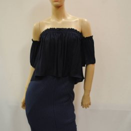 WISH - Coma Pencil Skirt, Dark Blue - S, M (3) DSC_4043