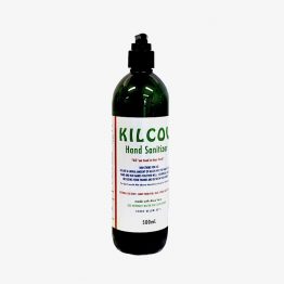 Kilcov Hand Sanitizer with Aloe Vera 500mL Sunset Green Bottle
