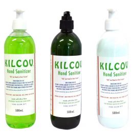Kilcov Triple Pack 500mL Aloe Vera Hand Sanitisers